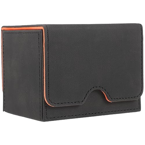 Anneome kartenschachtel Card Box Karten Praktische Aufbewahrungslösung für Spielkarten cardholder Lederetui für Deckkarten Aufbewahrungsbehälter Koreanischer Samt Black von Anneome