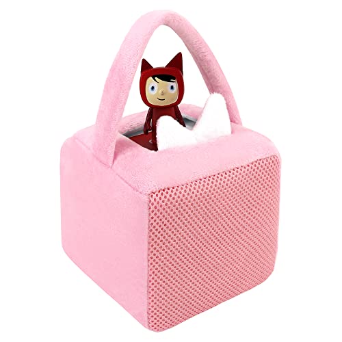 Tasche für Toniebox, mit Schutzhülle für Tonies Lautstärketaste, Sturzsicher und Staubgeschützt, Aufbewahrungbeutel für Toniebox, Geschenk Mädchen 3-5 Jahren, Rosa von Annmore