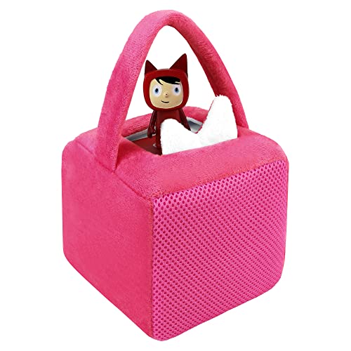 Tasche für Toniebox, mit Schutzhülle für Tonies Ohren Lautstärketaste, Sturzsicher und Staubgeschützt, Transporttasche für Toniebox, Geschenk Mädchen 3-5 Jahren, Violett von Annmore