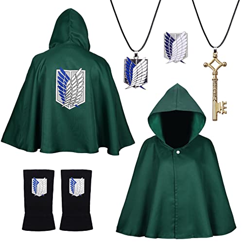 Anime Cosplay Kostüm Erwachsene, Cosplay Manga Karneval Kostüme, Halloween Cosplay Cape Umhang Hoodie, Anime Jacke Mäntel für Geburtstagsgeschenke (L) von Ansamy