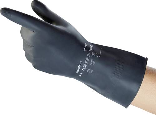 Ansell 87118065 AlphaTec Naturlatex Chemiekalienhandschuh Größe (Handschuhe): 6.5 EN 21420:2020 1 von Ansell