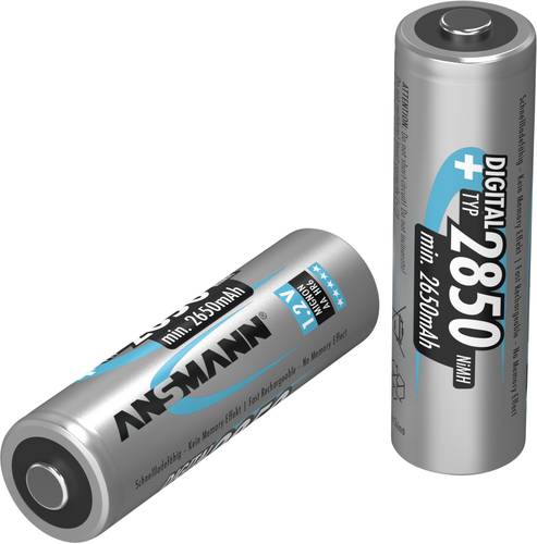 Ansmann Digital HR06 Mignon (AA)-Akku NiMH 2650 mAh 1.2V 2St. von Ansmann