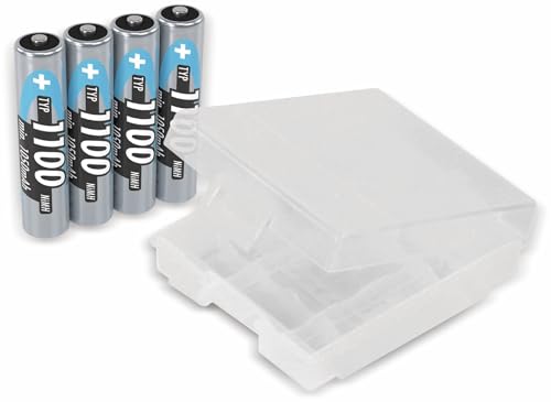 Ansmann HR03 +Box Micro (AAA)-Akku NiMH 1050 mAh 1.2 V 4 St. von Ansmann