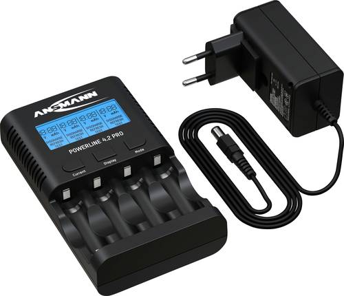 Ansmann Powerline 4.2 Pro Rundzellen-Ladegerät NiMH Micro (AAA), Mignon (AA) von Ansmann