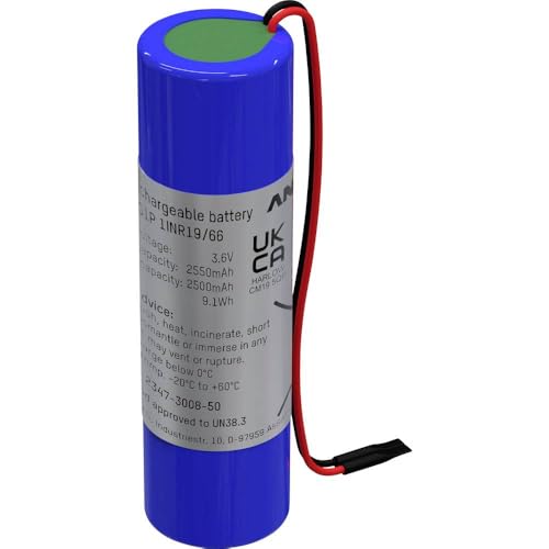 Ansmann Spezial-Akku 18650 Kabel Li-Ion 3.6 V 2550 mAh von Ansmann