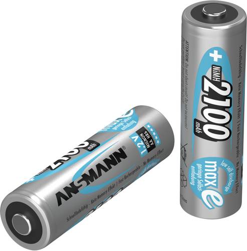 Ansmann maxE HR06 Mignon (AA)-Akku NiMH 2100 mAh 1.2V 1St. von Ansmann