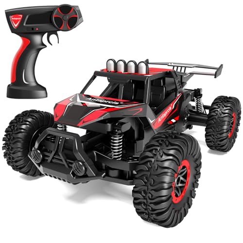 Antaprcis Ferngesteuertes Auto Kindergeschenk, Wiederaufladbar RC Auto Rennauto, Radio Ferngesteuerter Buggy Auto, Auto Spielzeug Rennfahrzeug Kinder Jungen Mädchen Erwachsene von Antaprcis