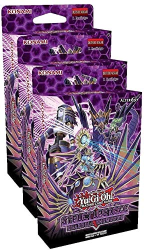 a YuGiOh Structure Deck 3 Stück Shaddoll Showdown | DEUTSCH | Yu-Gi-Oh! Karten NEU & GÜNSTIG | + Arkero-G 50 Small Soft Sleeves japanische Kartenhüllen von Antec