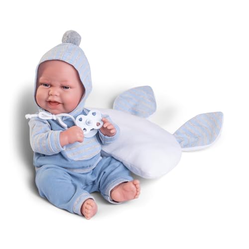 Antonio Juan Puppen | Baby CLAR mit Ohrenkissen | Sexuiertes Vinyl 33 cm | Ref. 60147 - Kollektion 2024 von Antonio Juan