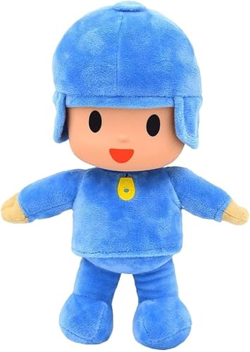 Anyhot Pocoyo Plüschtier Kawaii Pocoyo Plüschtier Plüschspielzeug Kinder Kuscheltier Puppe Dekor für Kinder Mädchen Junge Geburtstag Geschenk 25cm von Anyhot