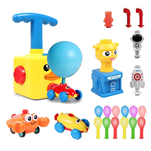 Anyingkai Ballon Auto Spielzeug,Kinder Ballon Auto Spielzeug,Balloon Powered Car Balloon Launcher Toy,Auto Ballonantrieb,Umweltschutzmaterial Wiederverwendbar von Anyingkai