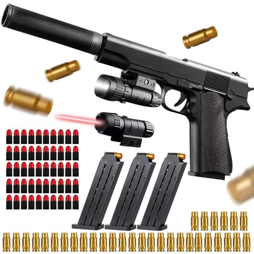 Anyingkai Spielzeug Pistole Kinder,Schaumstoff Soft Bullet Gun,Pistolen für Kinder,Soft Bullet Toy Pistole,Schaumstoff Pistole,Toy Guns for Kids,Spielzeugpistole für 6+ Kindergeschenke von Anyingkai