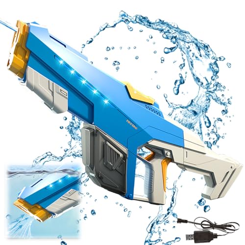 Anyingkai Elektrische Wasserpistole mit Automatischer Wasseraufnahme,Wasserpistole Elektrisch Erwachsene,Automatische Wasserpistole Elektrisch,Spritzpistole Wasser Elektrisch für Kinder von Anyingkai