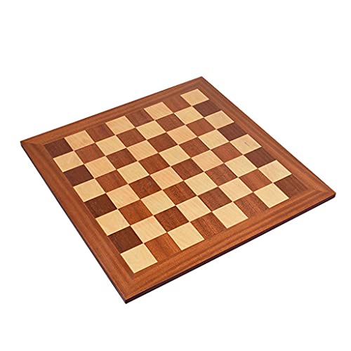 Handgefertigte Schachfigur, handgefertigtes Schachbrett aus Holz, nur rechtwinkliges Schachbrett – Schachbrett für Schachbrettspiele, mehrere Größenoptionen, 15–21 Zoll, Schachspiel in Spielzeug von AoBloom