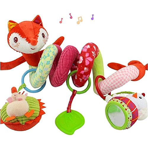 Aoaoy Baby-Autositz-Spielzeug Spiral-Plüsch Hängender Kinderwagen Klingel-Spielzeug, Sensorische Rasseln für Neugeborene Kleinkinder Aktivitätsspirale Hängendes Kinderbett Aoaoy Baby-Autositz-Spielzeug Spiral-Plüsch Hängender Kinderwagen Klingel-Spielzeug, Sensorische Rasseln für Neugeborene Kleinkinder Aktivitätsspirale Hängendes Kinderbett von Aoaoy
