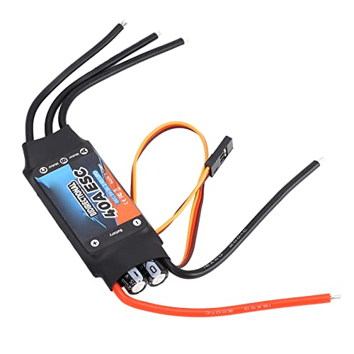 Aoaoy GTSKYTENRC Geschwindigkeitsregler 40 A Bürste ESC 2-6S mit 5 V 3 A Auslauf für Autoboot Remotecontrolled Aoaoy GTSKYTENRC Geschwindigkeitsregler 40 A Bürste ESC 2-6S mit 5 V 3 A Auslauf für Autoboot Remotecontrolled von Aoaoy