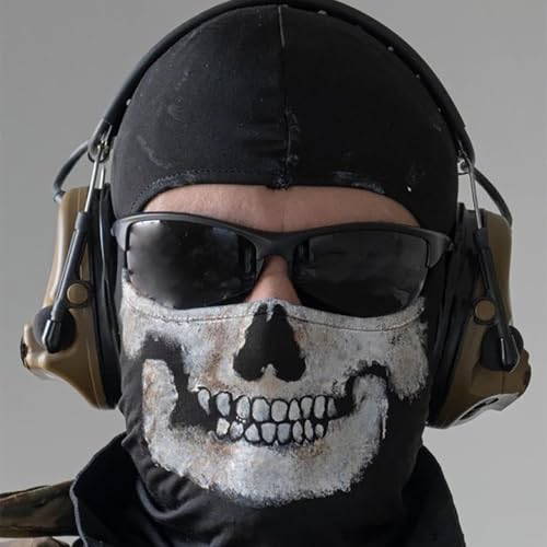 Aoaoy Halloween Gruselige Totenkopf-Vollgesichtsmaske, Kostümzubehör für Erwachsene, Langlebiges Realistisches Skelett, Maskerade-Partys für Halloween, Make-up, Abschlussball, Gruseliger (All Tuch) Aoaoy Halloween Gruselige Totenkopf-Vollgesichtsmaske, Kostümzubehör für Erwachsene, Langlebiges Realistisches Skelett, Maskerade-Partys für Halloween, Make-up, Abschlussball, Gruseliger (All Tuch) von Aoaoy