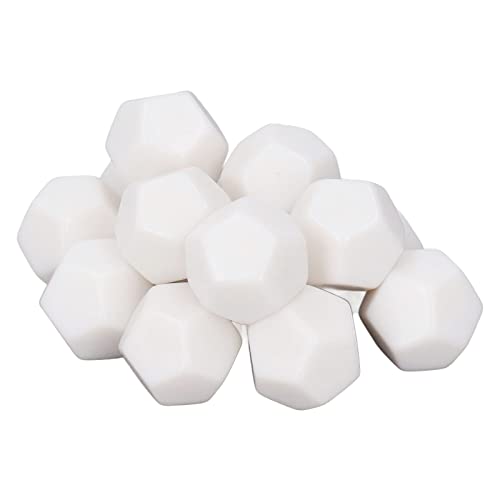 Aoaoy Polyeder-Würfel-Set, blanko, 30-teilig, 12 Seiten, DIY Dice, unlackiert, Würfel, DIY für Handwerk, Puzzles, Spiele, Unterhaltung, Bildung Aoaoy Polyeder-Würfel-Set, blanko, 30-teilig, 12 Seiten, DIY Dice, unlackiert, Würfel, DIY für Handwerk, Puzzles, Spiele, Unterhaltung, Bildung von Aoaoy