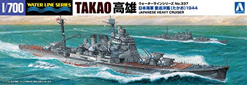 1/700 Wasserleitung No.337 Japanische Marine Schwerer Kreuzer Takao 1944 von Aoshima