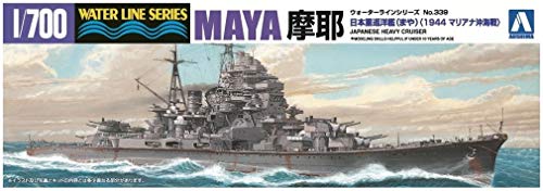 1/700 Wasserleitung No.339 Japanische Marine Schwerer Kreuzer Maya 1944 1/700 Wasserleitung No.339 Japanische Marine Schwerer Kreuzer Maya 1944 von Aoshima