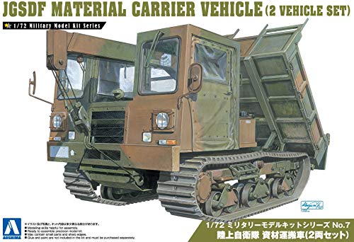 1/72 Milit?r Model Kit Serie Nr.07 Boden Self-Defense Force Handling Car (2-Car-Set) (Japan-Import) von Aoshima