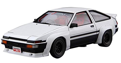 Aoshima 1985 Toyota AE86 Sprinter Trueno TRD N2 Spec 1:24 Model Kit Bausatz 058961 von Aoshima