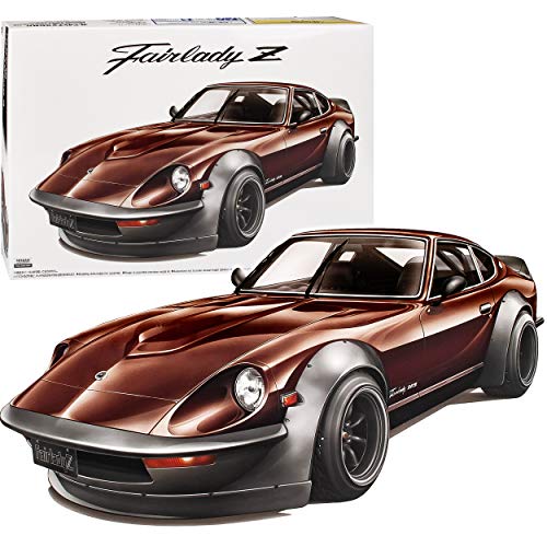 Aoshima Nisan Datsun Fairlady Z 240Z Coupe Braun 1969-1978 58442 30 Kit Bausatz 1/24 Modell Auto von Aoshima