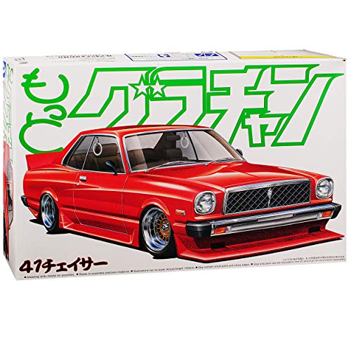 Aoshima T*o*y*o*t*a Chaser X30 Coupe Rot 1. Generation 1977-1980 Kit Bausatz 1/24 Modell Auto von Aoshima