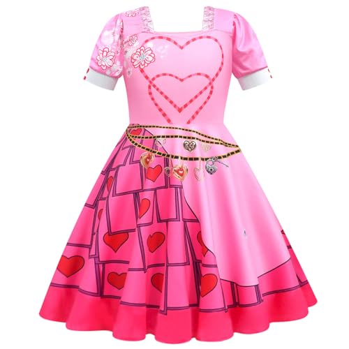 Aotekids Prinzessinnen-Kostüm für Mädchen, für Cosplay, Party, Geburtstag, Spielkleidung, Rosa von Aotekids