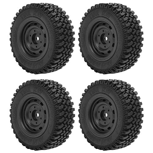 Aoutecen RC-Reifen, hohe Stabilität, praktischer schwarzer RC-Reifen mit 80 mm Durchmesser für MN86 RC-Car Aoutecen RC-Reifen, hohe Stabilität, praktischer schwarzer RC-Reifen mit 80 mm Durchmesser für MN86 RC-Car von Aoutecen