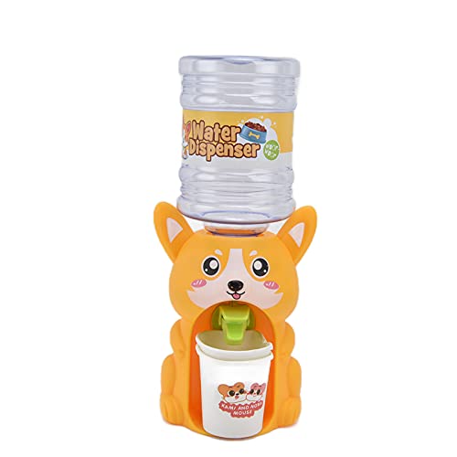 Mini-Wasserspender, Spielzeug, niedliche Tierform, Trinkbrunnen für Kinder, Küche (Large Cute Puppy) von Aoveew