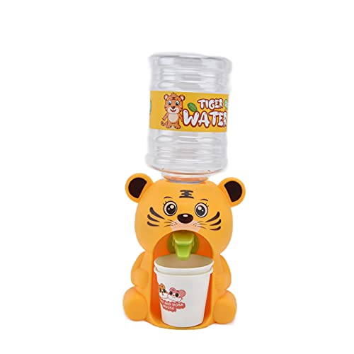 Mini-Wasserspender, Spielzeug, niedliche Tierform, Trinkbrunnen für Kinder, Küche (Large Cute Tiger) von Aoveew