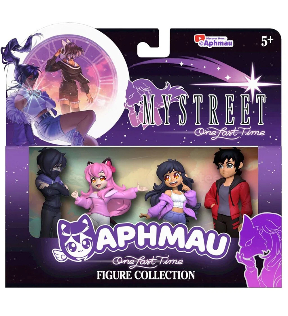 Aphmau Spielfiguren - 9 cm - 4er-Pack - Mystreet - Aphmau - One Size - Spielzeugfiguren Aphmau Spielfiguren - 9 cm - 4er-Pack - Mystreet - Aphmau - One Size - Spielzeugfiguren von Aphmau