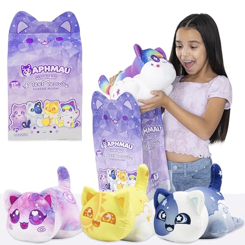 Aphmau MeeMeows Classic Mystery Plush Blind Box, 27,9 cm, 1 von 8 möglichen MeeMeows, offizieller Merch, Stile können variieren von Aphmau