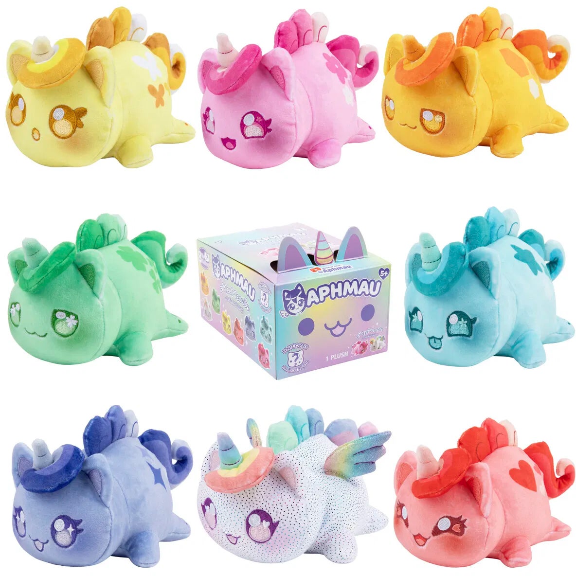 Aphmau &  Friends Mystery Meemeows Unicorns Kuscheltier 15 cm Gemischte Auswahl von Aphmau