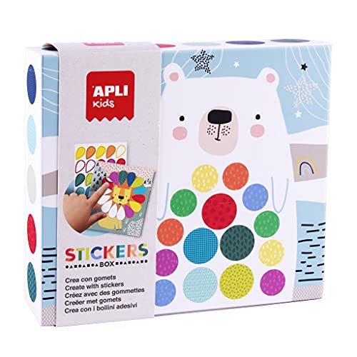 APLI Kids 18818 Set mit bunten Gummibändern im Karton, Modell OSO von APLI Kids