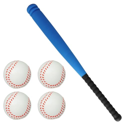 Aposous Kinder-Baseballschläger- und Ball-Set, Kunststoff-Baseballspiel, Sport, Baseball-Spielset, Sport für Den Außenbereich, Hinterhof B von Aposous