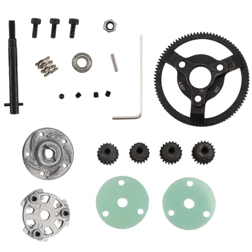 Aposous Metall 0,8 M 48P Stirnrad & Ritzel-Getriebesätze für/Slash 2WD 1/10 RC Automodellteile 90T von Aposous