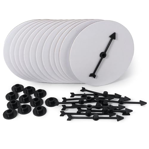 12 Brettspiel-Pfeilspinner, Zubehör für Familienspiele - Leere DIY-Gaming-Spinner, erstellen Sie Ihre eigenen - Ersatzteile 12 Brettspiel-Pfeilspinner, Zubehör für Familienspiele - Leere DIY-Gaming-Spinner, erstellen Sie Ihre eigenen - Ersatzteile von Apostrophe Games