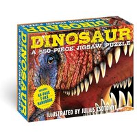 Dinosaurs: 550-Piece Jigsaw Puzzle and Book von Applesauce Press