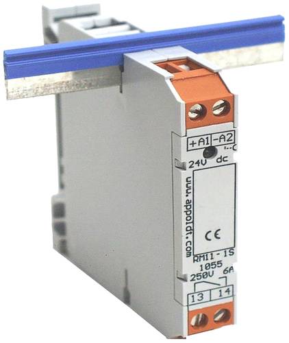 Appoldt RM11-1S 24V Koppelrelais Nennspannung: 24V Schaltstrom (max.): 8A 1 Schließer 1St. von Appoldt