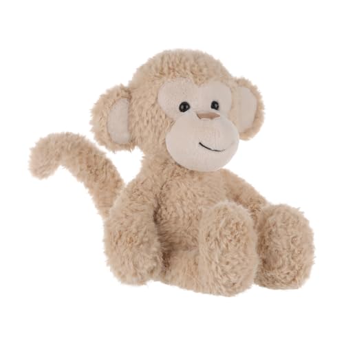 Apricot Lamb AFFE Plüschtiere für Kinder, weiche niedliche Kuscheltier für Baby Mädchen und Jungen, Flauschige Happy Monkey AFFE 23 cm von Apricot Lamb