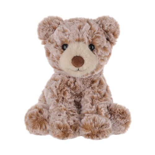 Apricot Lamb Bär Plüschtiere für Kinder, weiche niedliche Kuscheltier für Baby Mädchen und Jungen, Flauschige Bär Braun 19 cm von Apricot Lamb