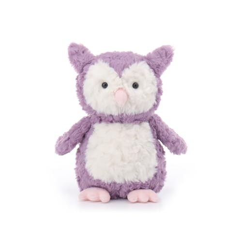 Apricot Lamb Blume Eule Vogel Plüschtiere für Kinder, weiche niedliche Kuscheltier für Baby Mädchen und Jungen, Flauschige Blume Eule Lila 24 cm Apricot Lamb Blume Eule Vogel Plüschtiere für Kinder, weiche niedliche Kuscheltier für Baby Mädchen und Jungen, Flauschige Blume Eule Lila 24 cm von Apricot Lamb