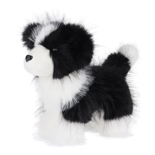 Apricot Lamb –Charming Border Collie-Hund Dog Puppy- Plüsch Spielzeug – Flauschiger Stofftier zum Spielen – Gemütliches Schmusetier – Plüsch Hund Plüsch Border Collie von Apricot Lamb