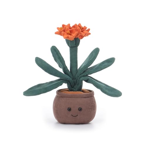 Apricot Lamb Clivia Pflanze Blume Plüschtiere für Kinder, weiche niedliche Kuscheltier für Baby Mädchen und Jungen, Flauschige Clivia Pflanze Orange 29 cm Apricot Lamb Clivia Pflanze Blume Plüschtiere für Kinder, weiche niedliche Kuscheltier für Baby Mädchen und Jungen, Flauschige Clivia Pflanze Orange 29 cm von Apricot Lamb