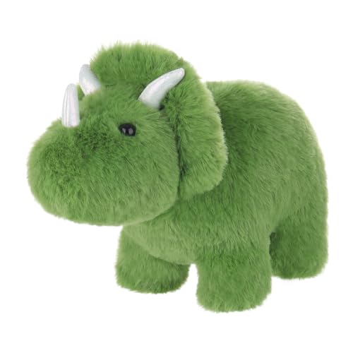 Apricot Lamb Dinosaurier Plüschtiere für Kinder, weiche niedliche Kuscheltier für Baby Mädchen und Jungen, Flauschige Dinosaurier Grün 28 cm von Apricot Lamb