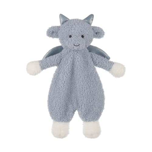 Apricot Lamb Dragon Soft Loveys für Babys, Sicherheitsdecke für Baby Junge und Mädchen, 10,3 Zoll für Säugling und Kleinkinder (Blau) von Apricot Lamb