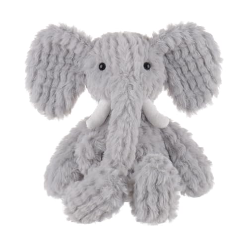 Apricot Lamb Elefant Plüschtiere für Kinder, weiche niedliche Kuscheltier für Baby Mädchen und Jungen, Flauschige Elefant Grau 21 cm von Apricot Lamb