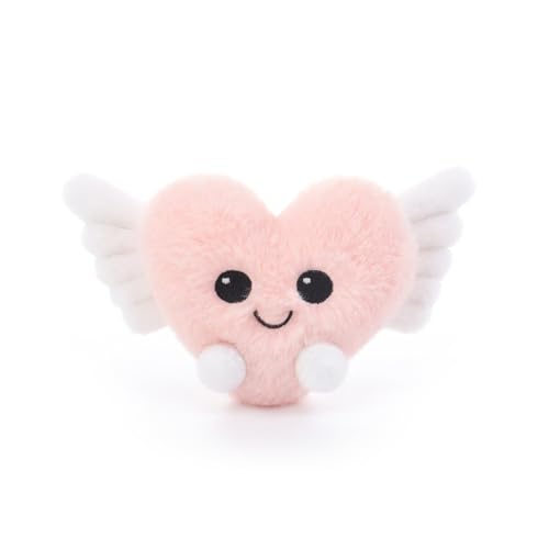 Apricot Lamb Engel Herz Plüschtiere für Kinder, weiche niedliche Kuscheltier für Baby Mädchen und Jungen, Flauschige Engel Herz Rosa 10 cm Apricot Lamb Engel Herz Plüschtiere für Kinder, weiche niedliche Kuscheltier für Baby Mädchen und Jungen, Flauschige Engel Herz Rosa 10 cm von Apricot Lamb